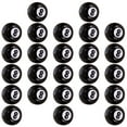 thumbnail image 1 of HAMPPLIES 50 Pcs Perles de Billard en Acrylique Rondes pour Bricolage et Fêtes Noires, 1 of 7