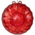 thumbnail image 6 of 6" Red LED Hanging Crystal Sphere Ball Outdoor Christmas Decoration, 6 of 9