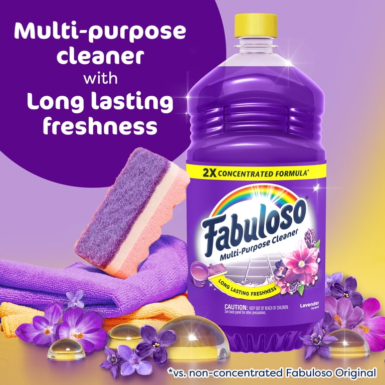 Fabuloso 2X Multi-Purpose Cleaner, Lavender, 2 Pack photo 4