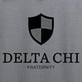 thumbnail image 3 of CafePress - Delta Chi Vertical Black Logo Sweatshirt - Pullover Hoodie, Classic & Comfortable Hooded Sweatshirt, 3 of 4