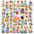 thumbnail image 3 of 35pcs-50pcs Cute Animal Stickers Nature Bottle Stickers Fantasy Drink Stickers Children Stickers for Notebooks Suitcase Luggage, 3 of 9