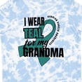 thumbnail image 4 of Inktastic I Wear Teal for My Grandma Ovarian Cancer Awareness Boys or Girls Toddler T-Shirt, 4 of 5