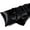 Black, variant on 2 Pack Silk Satin Pillowcase Silky Pillow Cases For Hair And Skin Cushion Cover