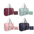 thumbnail image 4 of LNGOOR Foldable Nylon Water Resistant Gym Bag , Sports Tote Gym Bag, Shoulder Weekender Overnight Bag for Women, 4 of 5