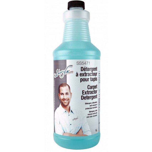 Carpet Extractor Detergent, Stain Remover, Anti-Suds and Stain Retardant, 1L