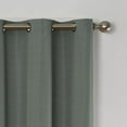thumbnail image 3 of Eclipse Nottingham Blackout Grommet Top Single Curtain Panel, Green, 40 x 63, 3 of 3