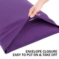 thumbnail image 5 of PiccoCasa 100% Cotton Body Pillowcase Envelope Closure 20"x 55" 1PCS Grape, 5 of 7