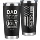 thumbnail image 1 of Vaso de regalo para papá de acero inoxidable KATLADIZ de 20 onzas, 1 of 8