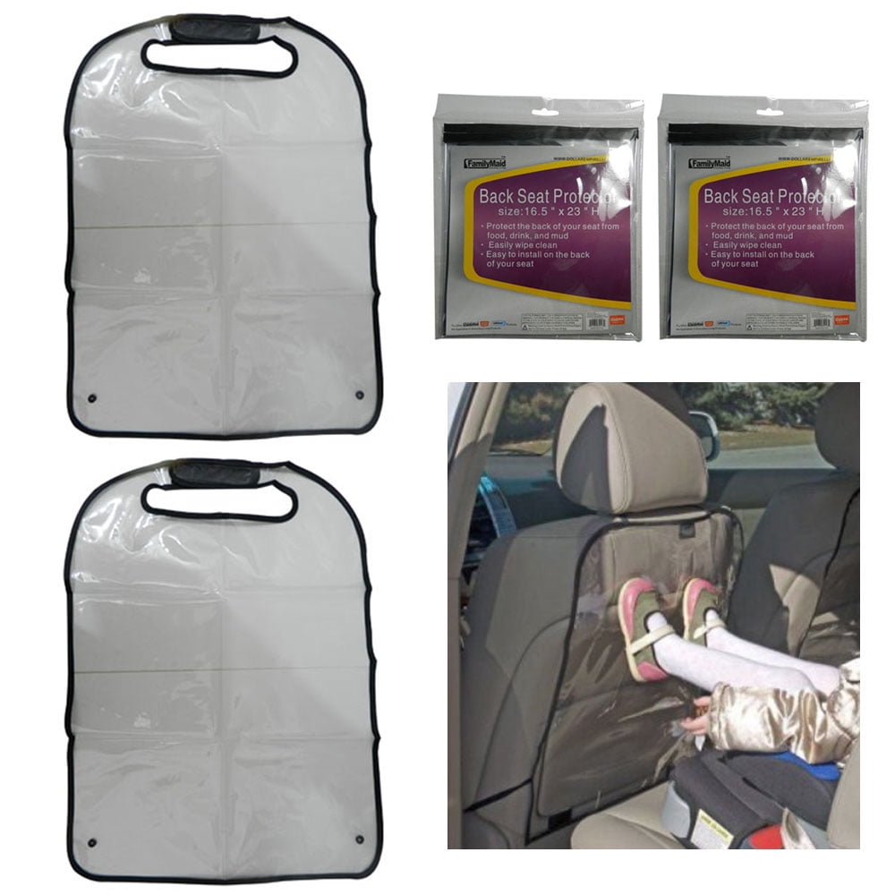 Car Seat Back Protector Cover For Children Kick Mat Mud Clean Accessories
