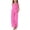 Hot Pink, variant on KAUOD Kids Girls Linen Outfits Sleeveless Crewneck Tank Tops Wide Leg Pants Set Summer Loose Casual Flowy Clothes