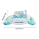 thumbnail image 4 of pstuiky Colchón flotante de piscina inflable, ecológico, de PVC estampado, con portavasos, respaldo reclinable y filas flotantes., 4 of 6