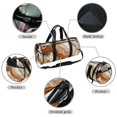 thumbnail image 2 of Marble Soccer Bag with Swim, Carry on, Shoe, and Travel Bag Options, Size 17.7 Inches, Interior Zipper Pocket, Large Capacity, 2 of 6