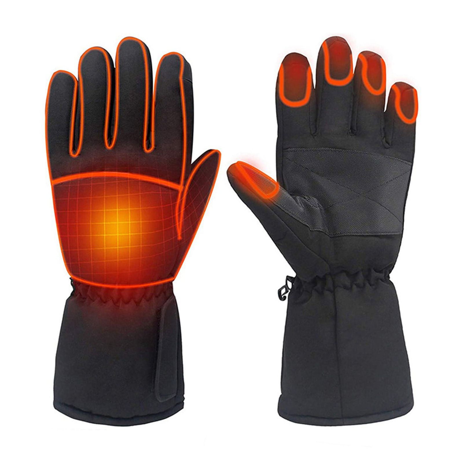 Winter Sports Skiing Gloves Touchscreen Heated Gloves for Hiking Cycling Battery Winter Sports for Men and Women