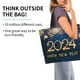 thumbnail image 2 of Balery Happy New Year 2024 (3) Bolsa Tote Estilo Estético con Cremalleras, Bolsa de Hombro, Bolsa de Compras Grande y Plegable, 2 of 8