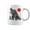 Black, variant on Kaiju Christmas Santazilla Japanese Monster Boys Coffee Mugs