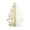 A White Big-Without Magnet, variant on DIY Christmas Decorations Artistic Paper Crafts Paper Christmas Tree for Festive