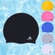 thumbnail image 1 of Gorro de baño de silicona para adultos jóvenes y de mediana edad en stock Gorro de baño para hombres y mujeres Gorro de baño con protección auditiva para hombres y mujeres Gorro de baño de color, 1 of 3