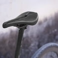 thumbnail image 3 of 1 Uds. Sillín de bicicleta con estampado 3D cómodo panal ciclismo bicicleta de carretera MTB cojín de asiento de bicicleta negro, 3 of 5