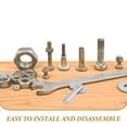 thumbnail image 3 of unbranded 10Ud Accesorio De Seguridad Para Pin De Barandilla Galvanizado, 3 of 8