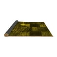 thumbnail image 2 of Ahgly Company Indoor Square Persian Yellow Traditional Area Rugs, 7' Square, 2 of 4