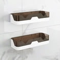 thumbnail image 1 of Estante de ducha de 2 piezas sin taladrar, estante de baño de 2 piezas sin taladrar, estante de ducha sin orificio con capacidad para más de 7 kg, estante de ducha para baño/cocina/dormitorio,, 1 of 5