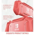 thumbnail image 4 of Mumba Grip Case for Nintendo Switch Lite, [Blade Series] TPU Protective Portable Cover Accessories Compatible with Switch Lite Console 2019 Release (Coral), 4 of 6