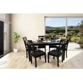 thumbnail image 2 of K-Living 7-Piece Dining Set in Grey, 2 of 6