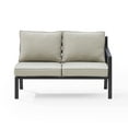 thumbnail image 3 of Crosley Furniture Clark Outdoor Sectional Right Side Loveseat, 2-Person Patio Couch for Deck, Backyard, 3 of 9