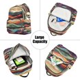 thumbnail image 5 of FORMRS Mini Backpack Purse for Women Quilted Travel Daypack Casual Shoulder Bag, Artistic Desert Pattern, 5 of 7