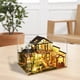 thumbnail image 3 of 1:24 Kit de Creative 3D Puzzles Casa de Decoración para hogar, 3 of 9