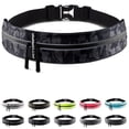 thumbnail image 1 of Fitgriff Cinturón para correr para hombres y mujeres - Bolsa segura para correr para llaves y elementos esenciales del teléfono - Para todos los teléfonos celulares (Camo-Negro 24.5"" - 35.5"" Tamaño, 1 of 6