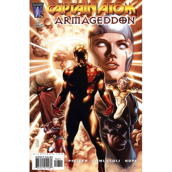 Captain Atom: Armageddon #8 VF ; WildStorm Comic Book