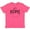 Retro Heather Pink, variant on Inktastic It's Home- State of Iowa Outline Distressed Text Youth T-Shirt