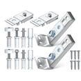 thumbnail image 4 of Lefu 2PCS Sliding Barn Door Hardware Kit Modern Closet Bi-fold Door Hardware, 4 of 8