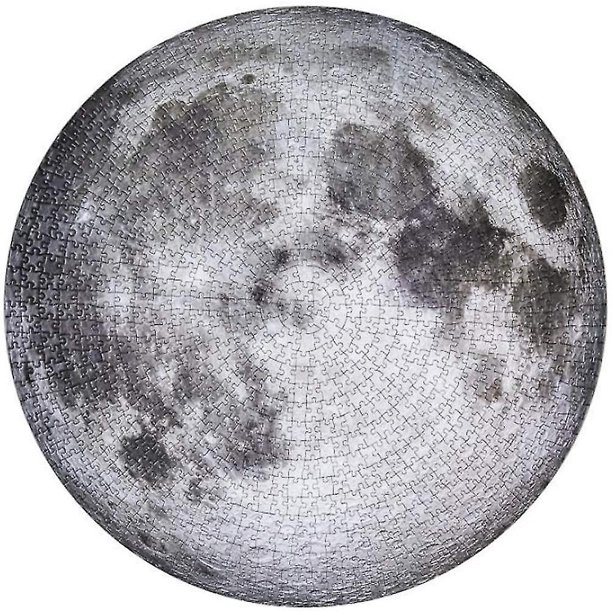Rompecabezas de 1000 Piezas para adultos, rompecabezas de luna, rompecabezas redondo creativo, rompecabezas de decoración, rompecabezas redondo para adultos, rompecabezas clásico para niños.