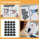 thumbnail image 3 of unbranded 120Ud Esquinas Adhesivas Para Fotos Color Negro Para Álbum Vintage Y Scrapbooking, 3 of 8