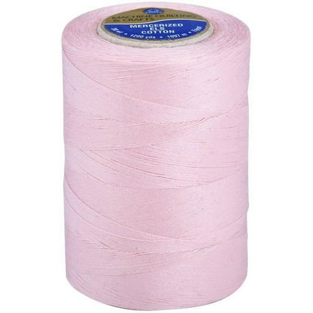 UPC: 0073650912627 | Coats Cotton Machine Quilting Solid Thread 1200yd-Light Pink