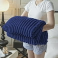 thumbnail image 3 of Bwomeauty Thin Blankets, Soft And Thick Double Layer Raschel Blanket A Must Have Warming Artifact In Winter Suitable For Beds Sofas And Other Scenes Providing The Ultimatecomfort, 27.55x39.37in, 3 of 6