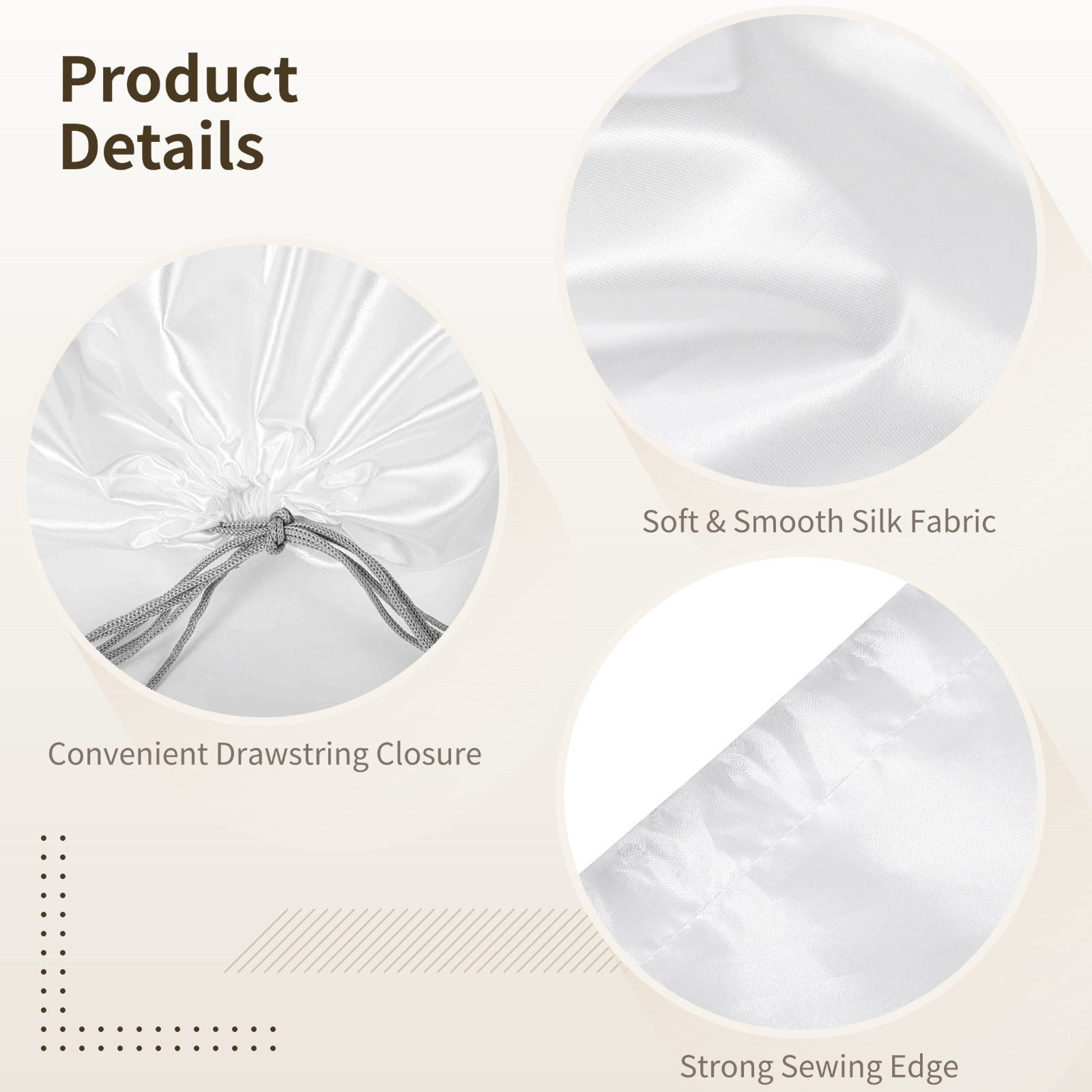 30 Pcs Dust Bags for Handbags, Silk Dust Cover Bags for Purses, Dustproof Drawstring Bag, Travel Storage Pouches for Handbags, Shoes, Boots, 20.1×15.7"