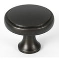 thumbnail image 4 of Alno A980-14 Royale 1-1/4" Solid Brass Stepped Round Mushroom Cabinet Knob / Drawer Knob -, 4 of 7