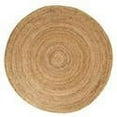 thumbnail image 3 of Kerala Natural Jute Rug 6' Round, 3 of 3