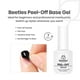 thumbnail image 3 of Set de esmaltes de uñas Beetles Peel Off, base y capa superior, 15 ml, 3 of 7
