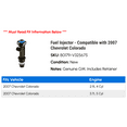 thumbnail image 2 of Fuel Injector - Compatible with 2007 Chevy Colorado, 2 of 2