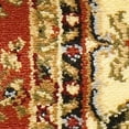 thumbnail image 4 of SAFAVIEH Lyndhurst Isadora Traditional Bordered Area Rug, Ivory/Rust, 9' x 12', 4 of 7