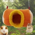 thumbnail image 2 of HOTYA Small Animal Warm Bed Hanging House Playground Cage Nest Accessories for Sugar Glider Hamster Ferret Easy to Hang, 2 of 8