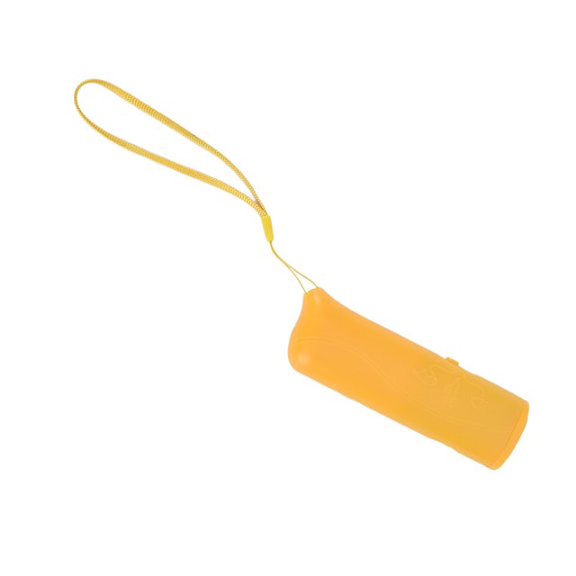 Dog Barking Control Device, Stop Barking Device Convenient Handheld Multifunction Effective Plastic for Training Yellow