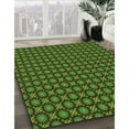 thumbnail image 3 of Ahgly Company Machine Washable Indoor Rectangle Transitional Dark Forest Green Area Rugs, 5' x 7', 3 of 7