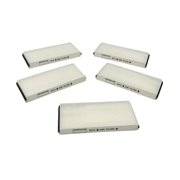 Ventilation Fan M13 Air Filter - 5 Pack - Compatible With Panasonic Model Numbers FV10VE2, FV10VEC2R