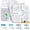 10 Filters, variant on Cat Water Fountain Filter Replacement, 8 Pack Cat Fountain Filters Compatible with Square 84oz/2.5L Automatic Pet Fountain Dog Water Dispenser, 3 Filtration System Replacement Pet Filters