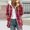 Rouge, variante sur EINCcm Veste Shacket pour Femmes, Vêtements d'Automne pour Femmes, Mode Femme Manches Longues Ouvert Blouse Ample Imprimée Manteau Hauts Poches Blouse Mode Automne Cardigan, Gris, TG